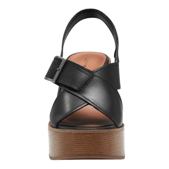 Lucky Brand Delaynee Platform Wedge Slingback Sandal - Picture 3 of 9